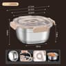 Gourmet Fresh Stainless Steel Lunch Box 7