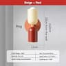 Nordic Industrial Geometric Sconce And Background Luminary 11