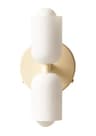 Nordic Industrial Geometric Sconce And Background Luminary 19