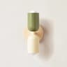 Nordic Industrial Geometric Sconce And Background Luminary 20