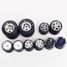 164 Scale Custom Alloy Wheels And Rubber Tires 7