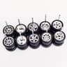 164 Scale Custom Alloy Wheels And Rubber Tires 15
