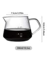 Glass Pour Over Coffee Brewer Set 6