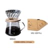 Glass Pour Over Coffee Brewer Set 8