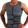 Mens Slimming Sauna Sweat Vest Fat Burner Waist Trainer For Core Shaping 5