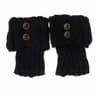 Short Rhombus Geometric Knit Boot Cuffs 5