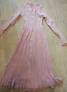 Single Breasted V Neck Fishtail Maternity Knit Dress 6