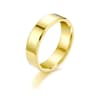 Smooth Polished Stainless Steel Minimalist Wedding Ensemble 3