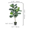 Mediterranean Style Artificial Olive Tree With Potted Base 7