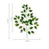Silver Dollar Artificial Eucalyptus Greenery Stem 6