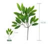 Silver Dollar Artificial Eucalyptus Greenery Stem 15