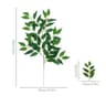 Silver Dollar Artificial Eucalyptus Greenery Stem 24