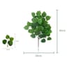 Silver Dollar Artificial Eucalyptus Greenery Stem 27