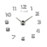 Contemporary 3D Oversized DIY Mirror Wall Clock 9