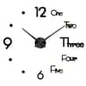 Contemporary 3D Oversized DIY Mirror Wall Clock 18