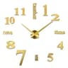Contemporary 3D Oversized DIY Mirror Wall Clock 23