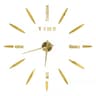 Contemporary 3D Oversized DIY Mirror Wall Clock 27