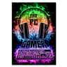 Cybernetic Gaming Room High Definition Canvas Art Trio 8