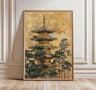 Architectural Japanese Heritage Wildlife Canvas Art 22