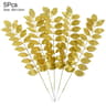 Artificial Gold And Green Tropical Palm Leaves 25