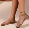 Shiny Stylish Flats 7