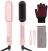 Negative Ionic Hair Straightener Brush For Women Fast Heating  AntiScald Auto ShutOff 9