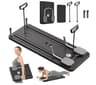 Adjustable Pilates Board Home Workout Machine Foldable Ab  Pushup Workout Board Yoga Reformer With  5