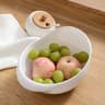 Silicone Colander Rice Washing Bowl With Handle Kitchen Drain Basket For Fruits  Vegetables 8