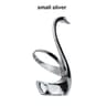 Elegant Swan Cutlery Holder Zinc Alloy Tableware Organizer For Stylish Dining 6