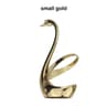 Elegant Swan Cutlery Holder Zinc Alloy Tableware Organizer For Stylish Dining 7