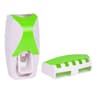 Space Saving Wall Mounted Toothbrush Holder With Automatic Toothpaste Dispenser And Cup Organizer 6