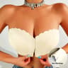 Seamless Strapless Bra With Front Closure Wireless Push Up Support 8