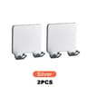 Stainless Steel Wall Mount Razor Holder Adhesive Bathroom Razor Organizer 7