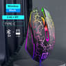 Dual Mode Wireless Bluetooth Mouse With Silent Click RGB Lighting  Buttons For Laptop Mac  PC 7
