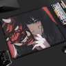 Oni Anime Mouse Pad Large Gaming Desk Mat With Non Slip Base And Stitched Edges 3