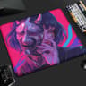 Oni Anime Mouse Pad Large Gaming Desk Mat With Non Slip Base And Stitched Edges 8