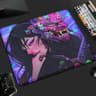 Oni Anime Mouse Pad Large Gaming Desk Mat With Non Slip Base And Stitched Edges 9
