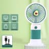 Portable Handheld Fan USB Rechargeable Mini Desk Fan for Travel, Office & Outdoor Cooling