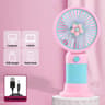 Portable Handheld Fan USB Rechargeable Mini Desk Fan for Travel, Office & Outdoor Cooling