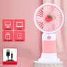 Portable Handheld Fan USB Rechargeable Mini Desk Fan for Travel, Office & Outdoor Cooling