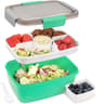 Fresh Keep Bento Lunch Box With Compartments  Dressing Cup For Meal Prep Back To School Backpack 1
