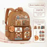 Capybara Kids Waterproof Backpack For Students Large Capacity Ergonomic School Bag Back To School 6