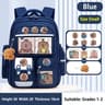 Capybara Kids Waterproof Backpack For Students Large Capacity Ergonomic School Bag Back To School 11
