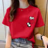 Cute Pocket Panda Loose Fit Summer T Shirt 2