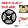 Hand Wave Motion Sensor LED Strip USB Under Cabinet LED Light For Kitchen TV  Closet 7