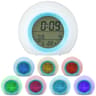 Dream Glow Star Projector Alarm Clock With Music LED Kids Night Light  Digital Bedside Clock 6