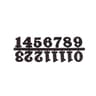 DIY Wall Clock Kit With Roman  Arabic Numerals Large Modern Wall Clock Stickers With Quartz Movemen 9
