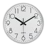 Modern Silent Wall Clock Operated Non Ticking Clock with Numbers