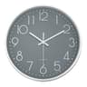 Modern Silent Wall Clock Operated Non Ticking Clock with Numbers