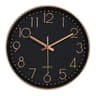 Modern Silent Wall Clock Operated Non Ticking Clock with Numbers